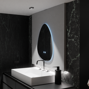 Οργανικός καθρέφτης LED 80x60cm, Fluido Touch, Σύστημα Demister, Dimmable Mirrors Korman E Προεπιλεγμένος τίτλος Alessandro Design