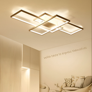 Πολυέλαιος LED με τηλεχειριστήριο LANDYN 78W, Κρύο/Ζεστό/Ουδέτερο φως, Ρυθμιζόμενο, Λευκοί πολυέλαιοι LED με τηλεχειριστήριο Προεπιλεγμένος τίτλος Alessandro Design