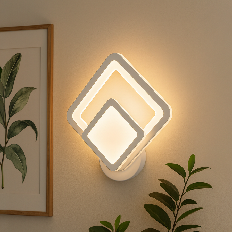 Shani LED φως τοίχου, 23W, Λευκό, Κρύο/Ζεστό/Ουδέτερο φως Φώτα τοίχου εσωτερικού χώρου Προεπιλεγμένος τίτλος Alessandro Design