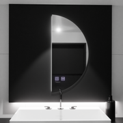 Semiluna LED Καθρέφτης 50x100cm, Touch Arced, Demister System, Dimmable Mirrors Korman E Προεπιλεγμένος τίτλος Alessandro Design