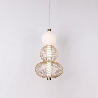 Κρεμαστός πολυέλαιος LED LM550/3GD, 12W, Light 3000/4000/6000K, Χρυσός