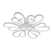 Πολυέλαιος LED με τηλεχειριστήριο BLOSSOM 78W, 6 πέταλα, Διάμετρος 60 cm, Κρύο/Ζεστό/Ουδέτερο φως, Ρυθμιζόμενο, Λευκός πολυέλαιος LED με τηλεχειριστήριο Προεπιλεγμένος τίτλος Alessandro Design