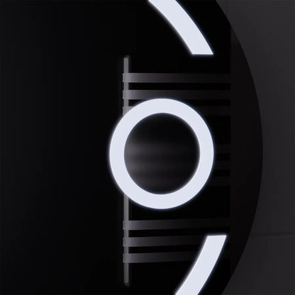 LED Στρογγυλός καθρέφτης, 22W, 70cm, Visio MotionGlow Marcello, Σύστημα αποθαμβώματος, Ρολόι & Θερμόμετρο, Καλλυντικός Μεγεθυντικός φακός, Dimable Marcello Mirrors Προεπιλεγμένος τίτλος Alessandro Design