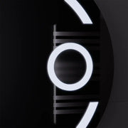 Στρογγυλός καθρέφτης LED, 60 cm, Visio MotionGlow Marcello, Σύστημα αποθαμβώματος, Ρολόι & Θερμόμετρο, Καλλυντικός Μεγεθυντικός φακός, Καθρέφτες με δυνατότητα ρύθμισης ρύθμισης Marcello Προεπιλεγμένος τίτλος Alessandro Design