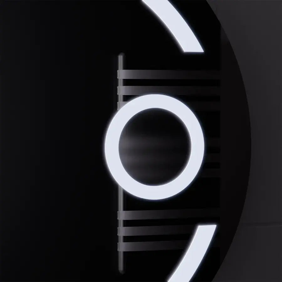 Στρογγυλός καθρέφτης LED, 60 cm, Visio MotionGlow Marcello, Σύστημα αποθαμβώματος, Ρολόι & Θερμόμετρο, Καλλυντικός Μεγεθυντικός φακός, Καθρέφτες με δυνατότητα ρύθμισης ρύθμισης Marcello Προεπιλεγμένος τίτλος Alessandro Design