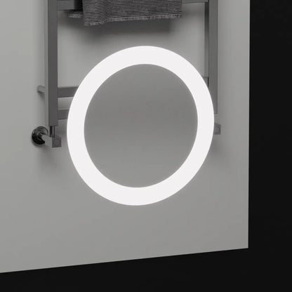 Ορθογώνιος καθρέφτης LED, 60x80cm, Precision MotionGlow Marcello, Σύστημα αποθαμβώματος, Ρολόι & Θερμόμετρο, Καλλυντικός Μεγεθυντικός φακός, Καθρέφτες Dimable Marcello Προεπιλεγμένος τίτλος Alessandro Design