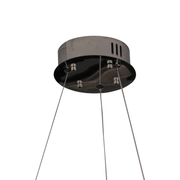 Candelabru Cristal LED 15W, STRATUS Magno , Diametru 50cm, Crom Lucios, Lumina Calda Neutra Rece 3000K/4000K/6000K Inaltime Reglabila, Metal si Cristal Candelabre Cristal Default Title Alessandro Design