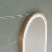 Οβάλ καθρέφτης LED, 50x80 cm, αισθητήρας Roven Marcello MotionGlow, Σύστημα αποθολώματος, Ρολόι & Θερμόμετρο, Καθρέφτες Dimable Marcello Προεπιλεγμένος τίτλος Alessandro Design