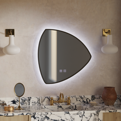 Καθρέφτης LED Touch Fiero Demister System 60X60cm Καθρέφτες Korman E Προεπιλεγμένος Τίτλος Alessandro Design