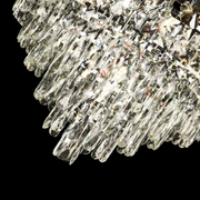 Candelabru Cristal FLORENCE Eleganza, 9x E14, Diametru 50cm, Crom Lucios, Inaltime Reglabila Candelabre Cristal Default Title Alessandro Design