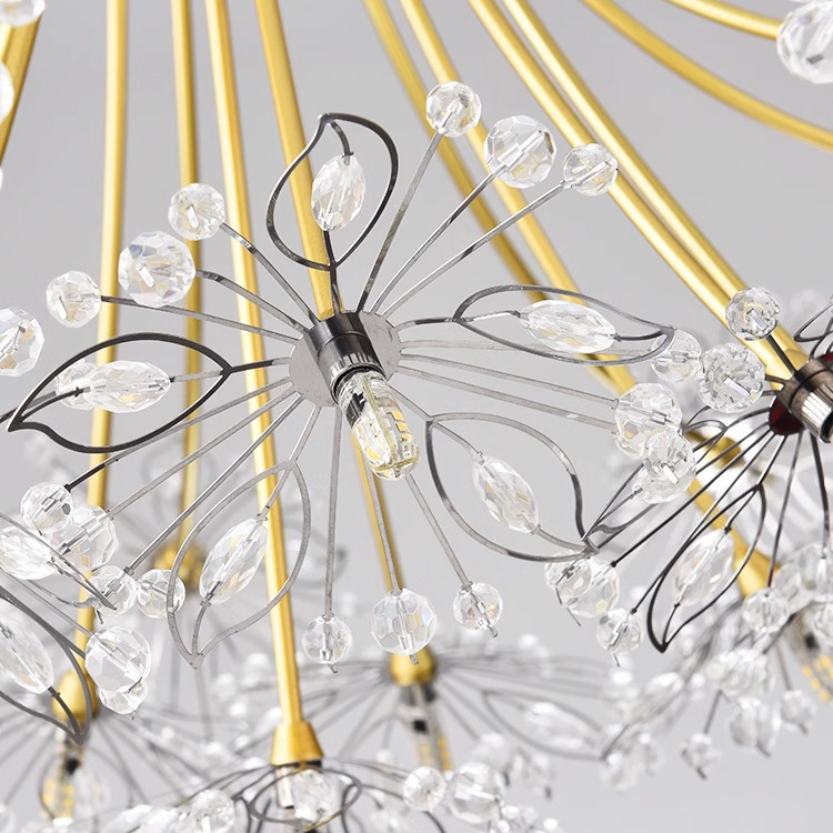 Petito Crystal Candelabra, 12XG4, Gold, Diameter 52cm Crystal Candelabra Προεπιλεγμένος τίτλος Alessandro Design