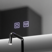 Καθρέφτης LED Half-moon, 60x54, Soluna Touch, Demister System, Dimmable Mirrors Korman E Προεπιλεγμένος τίτλος Alessandro Design