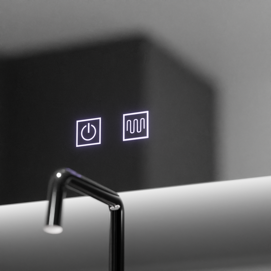 Καθρέφτης LED Half-moon, 60x54, Soluna Touch, Demister System, Dimmable Mirrors Korman E Προεπιλεγμένος τίτλος Alessandro Design