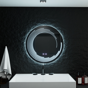 Mirror LED Γύρος 70cm Lira Verità Touch Dimable Defrition System