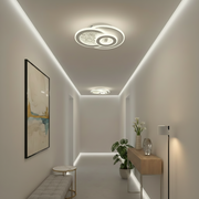 KOMPACTO LED Πολυέλαιος 47W, 3 κύκλοι, Κρύο/Ζεστό/Ουδέτερο φως, Λευκοί πολυέλαιοι LED Προεπιλεγμένος τίτλος Alessandro Design
