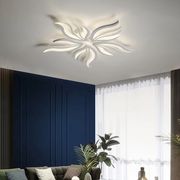 Πολυέλαιος LED με τηλεχειριστήριο SAKURA 62W, 5 πέταλα, κρύο/ζεστό/ουδέτερο φως, ρυθμιζόμενο, λευκός πολυέλαιος LED με τηλεχειριστήριο Προεπιλεγμένος τίτλος Alessandro Design
