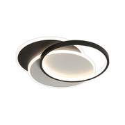 Πολυέλαιος LED με τηλεχειριστήριο CHIARA 67W, 3 κύκλοι, κρύο/θερμό/ουδέτερο φως, ρυθμιζόμενο, μαύροι πολυέλαιοι LED με τηλεχειριστήριο Προεπιλεγμένος τίτλος Alessandro Design