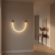 Φωτιστικό τοίχου LED, 110 cm, 3000K/4000K/6000K, Χρυσά φώτα τοίχου εσωτερικού χώρου Προεπιλεγμένος τίτλος Alessandro Design