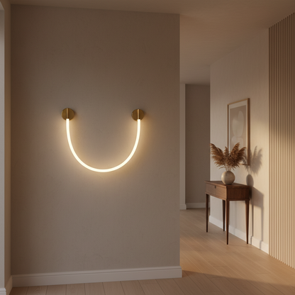 Φωτιστικό τοίχου LED, 110 cm, 3000K/4000K/6000K, Χρυσά φώτα τοίχου εσωτερικού χώρου Προεπιλεγμένος τίτλος Alessandro Design