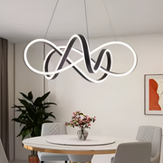 Κρεμαστός πολυέλαιος LED με τηλεχειριστήριο INFINITY HALO 69W, Κρύο/Ζεστό/Ουδέτερο φως, Ρυθμιζόμενο, Μαύρο, Ρυθμιζόμενο ύψος Μοντέρνοι Πολυέλαιοι Προεπιλεγμένος τίτλος Alessandro Design
