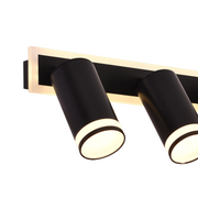 Πολυέλαιος LED Ellen 46W Κρύος/Ζεστός/Ουδέτερος Προβολέας Ρυθμιζόμενος Ακρυλικός και Μαύρος Μεταλλικός LED Πολυέλαιοι Προεπιλεγμένος τίτλος Alessandro Design
