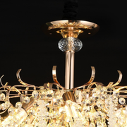 Candelabru Cristal STROZZI Magno 8xE14, Diametru 60cm, Auriu Candelabre Cristal Default Title Alessandro Design