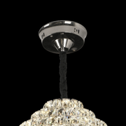 Candelabru Cristal Opal cu telecomanda, 110W, Diametru 35 cm, 3000K/4000/6000K, Crom Lucios, Inaltime Reglabila Candelabre Cristal Default Title Alessandro Design