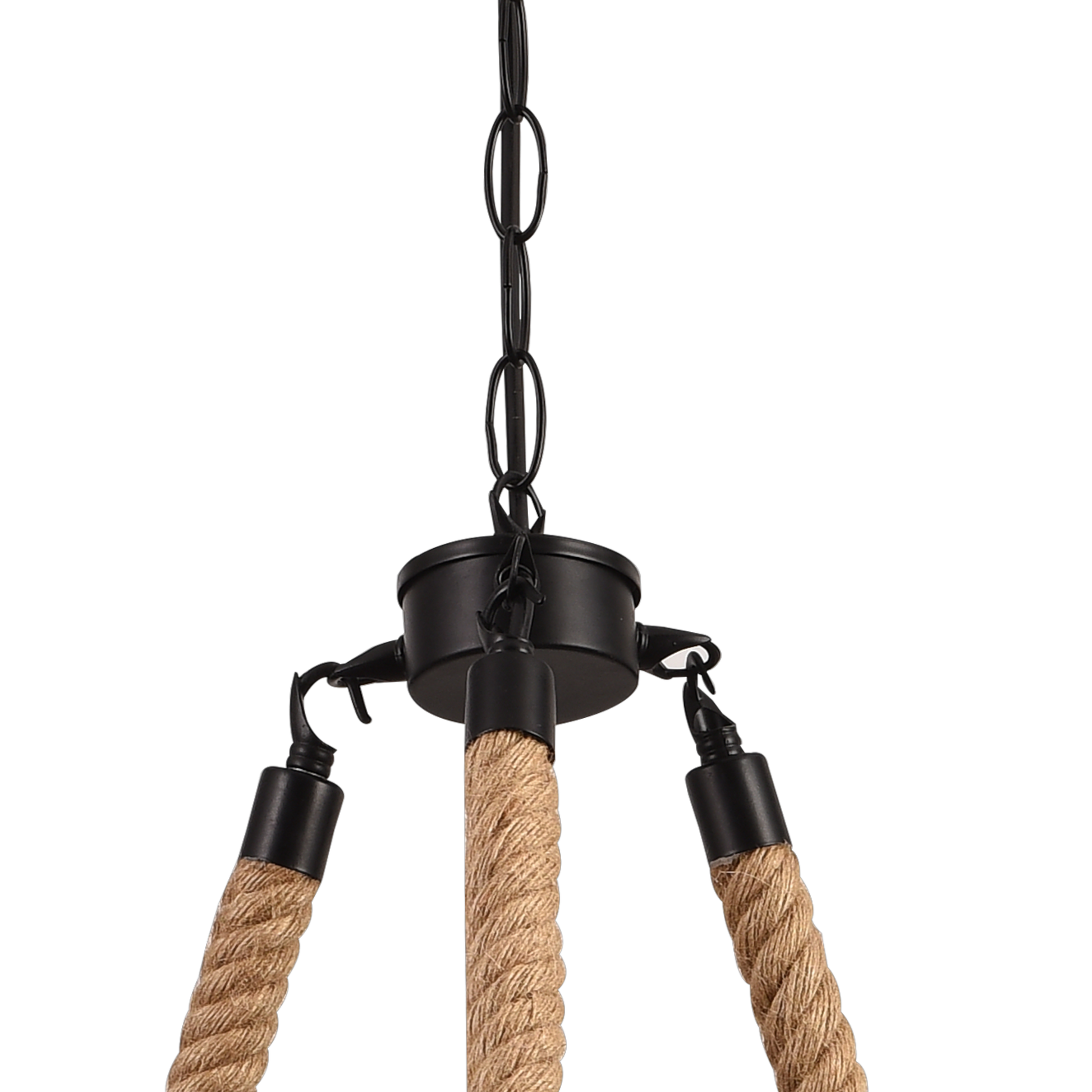 Lustra Suspendata Vintage, LV571/3BK, 3xG9, Maro, Metal si Sfoara Lustre Vintage Default Title Alessandro Design