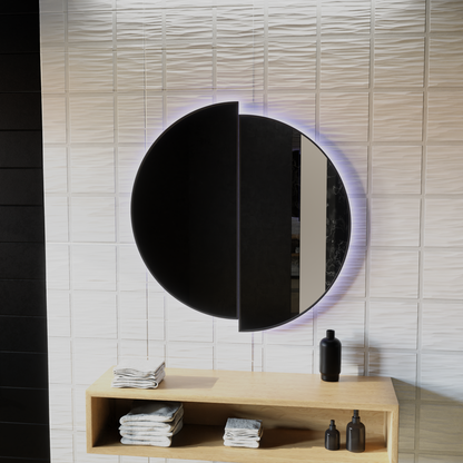 LED Touch Mariah Mirror Demist System 60X60cm Καθρέφτες Korman E Προεπιλεγμένος τίτλος Alessandro Design