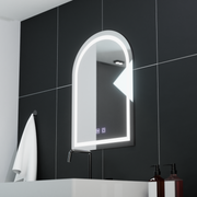 Τοξωτός καθρέφτης LED 60x80cm, Arco Touch, Demister System, Dimmable Mirrors Korman E Προεπιλεγμένος τίτλος Alessandro Design