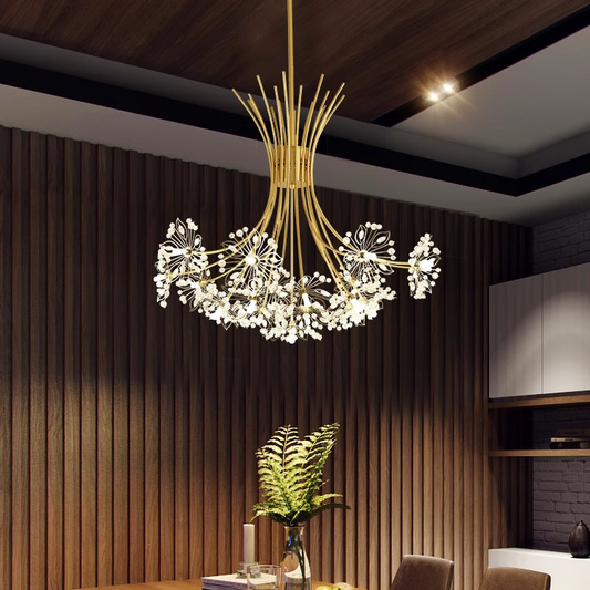 Petito Crystal Candelabra, 12XG4, Gold, Diameter 52cm Crystal Candelabra Προεπιλεγμένος τίτλος Alessandro Design