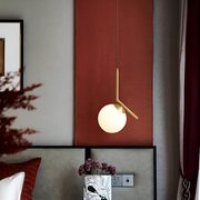 Πολυέλαιος LOFT Haven, 1x E27, Golden White, Metal, Ρυθμιζόμενο ύψος, Modern Modern Chandeliers Προεπιλεγμένος τίτλος Alessandro Design