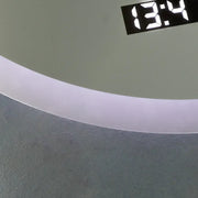 LED Στρογγυλός καθρέφτης 50cm Giulia Sensor MotionGlow Marcello Σύστημα αποθολώματος Ρολόι & Θερμόμετρο Dimabila Mirrors Marcello Προεπιλεγμένος τίτλος Alessandro Design