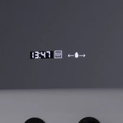 Ορθογώνιος καθρέφτης LED, 80x60 cm, Precision MotionGlow Marcello, Σύστημα αποθαμβώματος, Ρολόι & Θερμόμετρο, Καλλυντικός Μεγεθυντικός φακός, Dimable Marcello Mirrors Προεπιλεγμένος τίτλος Alessandro Design
