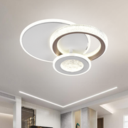 Πολυέλαιος LED NYXORA 44W, 3 κύκλοι, Κρύο/Ζεστό/Ουδέτερο φως, Λευκοί πολυέλαιοι LED Προεπιλεγμένος τίτλος Alessandro Design