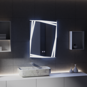 Καθρέφτης LED Touch Infinitum Demist System 60X80cm Καθρέφτες Korman E Προεπιλεγμένος Τίτλος Alessandro Design