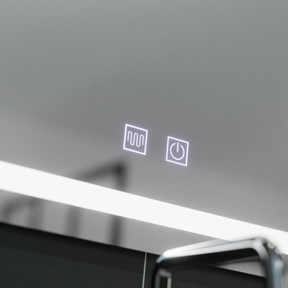 Τοξωτός καθρέφτης LED 60x80cm, Arco Touch, Demister System, Dimmable Mirrors Korman E Προεπιλεγμένος τίτλος Alessandro Design