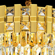 Candelabru Cristal BRAN Mango 8xE14, Diametru 60cm, Auriu Lucios, Inaltime Reglabila Candelabre Cristal Default Title Alessandro Design