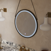 Στρογγυλός καθρέφτης LED, 60 cm, Βασικοί καθρέφτες αφής Korman C Προεπιλεγμένος τίτλος Alessandro Design