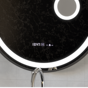 Στρογγυλός καθρέφτης LED, 11W, 60cm, Micah Marcello MotionGlow Sensor, Demister System, Clock & Thermometer, Cosmetic Magifier, Dimable Marcello Mirrors Προεπιλεγμένος τίτλος Alessandro Design