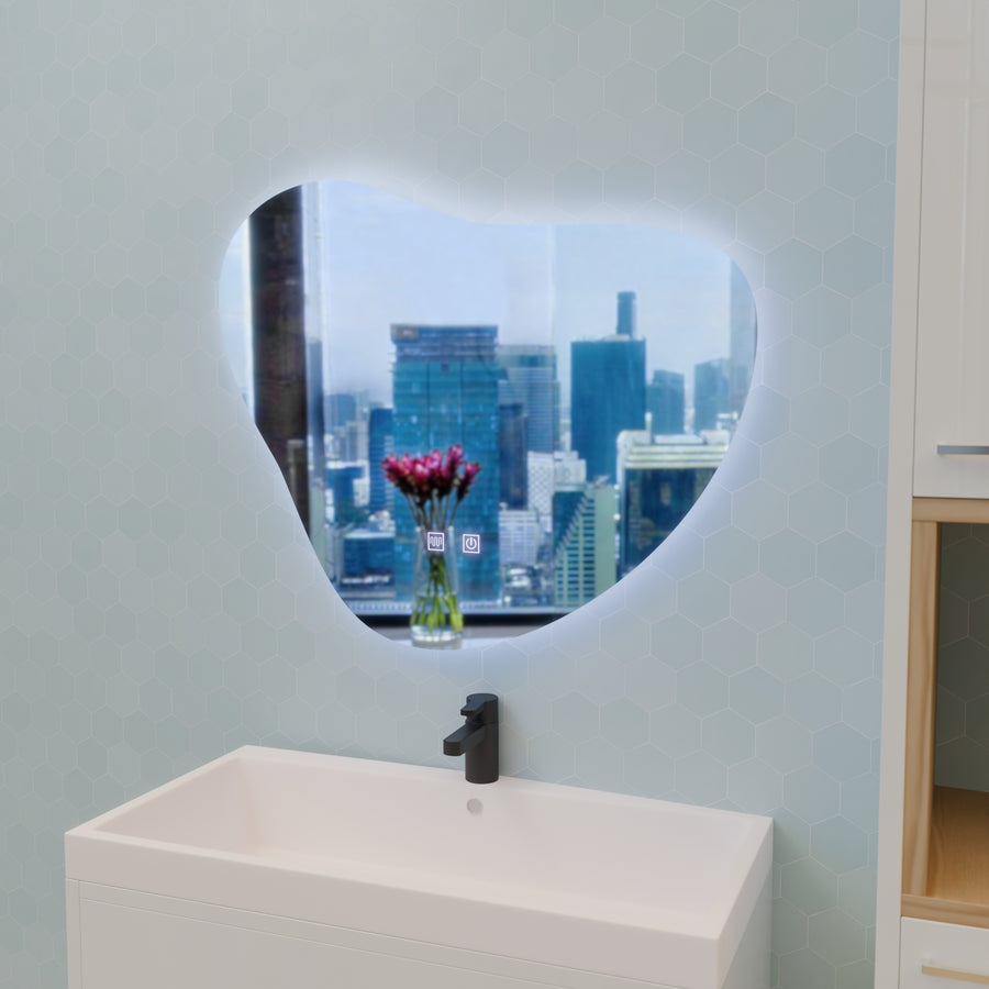 Καθρέφτης LED Touch Avonita Demist System 87X70cm, E83S/87X70 Mirrors Korman E Προεπιλεγμένος τίτλος Alessandro Design