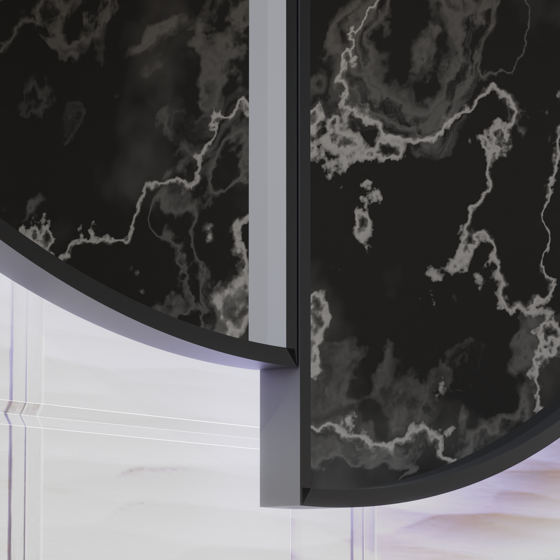 LED Touch Mariah Mirror Demist System 60X60cm Καθρέφτες Korman E Προεπιλεγμένος τίτλος Alessandro Design
