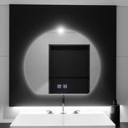 Καθρέφτης LED Half-moon, 60x54, Soluna Touch, Demister System, Dimmable Mirrors Korman E Προεπιλεγμένος τίτλος Alessandro Design