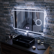 Καθρέφτης LED E30S/65X45, Λειτουργία Touch and Demist, Cosmetic Light, 65x45cm, Cold Light 6000K Mirrors Korman E Προεπιλεγμένος τίτλος Alessandro Design