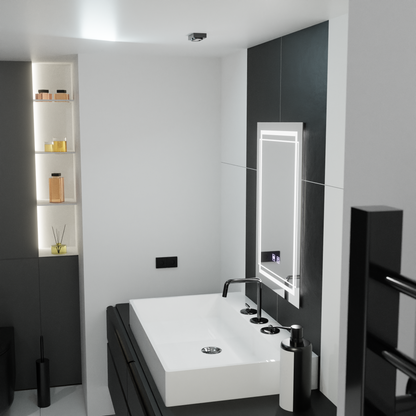 Ορθογώνιος καθρέφτης LED, 60x80cm, KOVEN Touch, Demister System, Dimmable Mirrors Korman E Προεπιλεγμένος τίτλος Alessandro Design