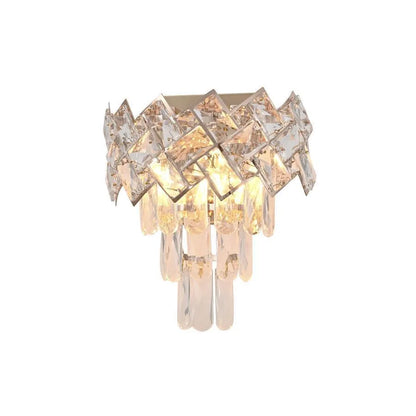 Επιτοίχιο φωτιστικό WINDSOR Cristal, 2x E14, Χρυσό Εσωτερικό φωτιστικό τοίχου Προεπιλεγμένος τίτλος Alessandro Design