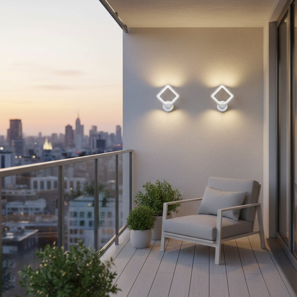 Akila LED φωτιστικό τοίχου, 15W, Λευκό, Κρύο/Ζεστό/Ουδέτερο φως Φώτα τοίχου εσωτερικού χώρου Προεπιλεγμένος τίτλος Alessandro Design