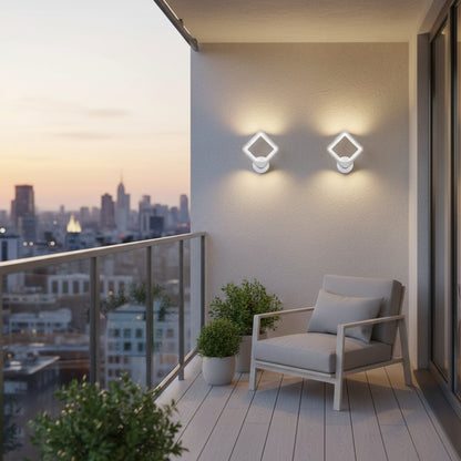 Akila LED φωτιστικό τοίχου, 15W, Λευκό, Κρύο/Ζεστό/Ουδέτερο φως Φώτα τοίχου εσωτερικού χώρου Προεπιλεγμένος τίτλος Alessandro Design