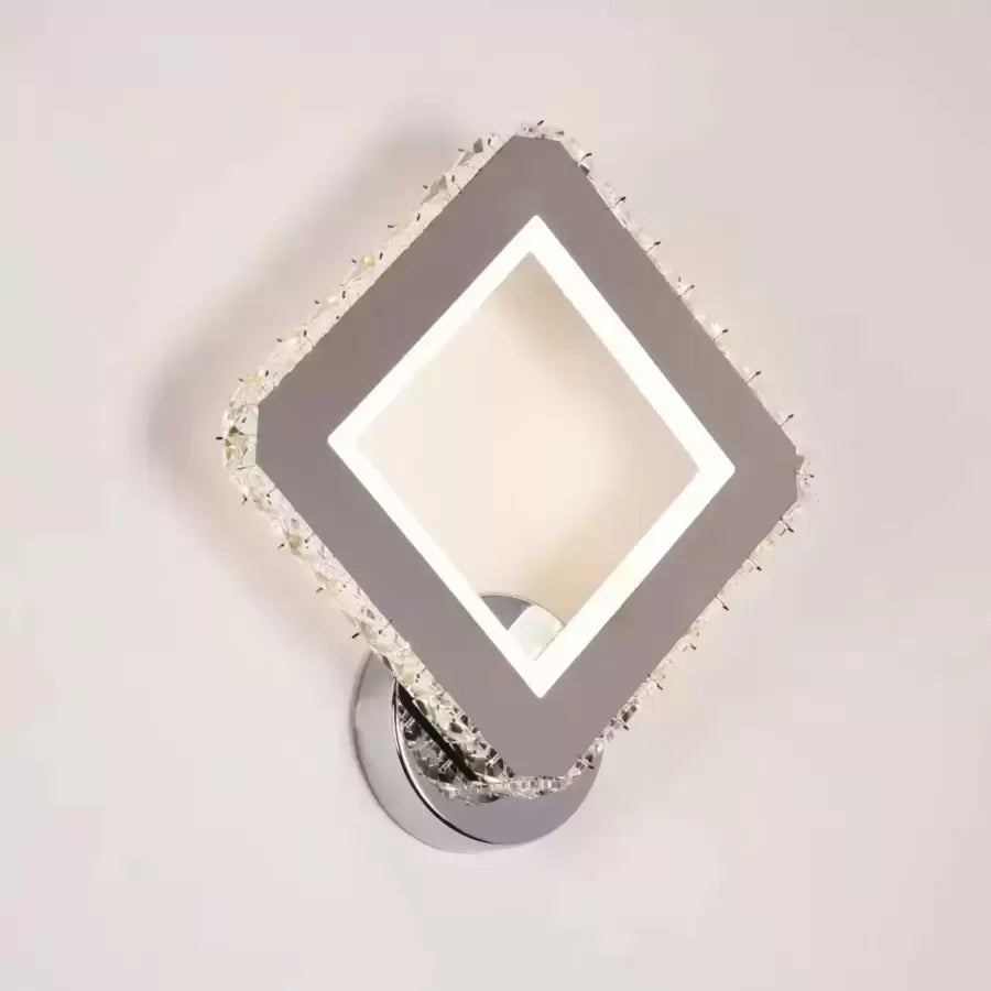 Cristal Santana LED φωτιστικό τοίχου 34 W Ασημί Εσωτερικά φώτα τοίχου Προεπιλεγμένος τίτλος Alessandro Design