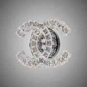 Επιτοίχιο φωτιστικό LED Crystal YANIRA 28W, Κρύο/Ζεστό/Ουδέτερο φως, Γυαλιστερό Chrome Luster LED Crystal Προεπιλεγμένος τίτλος Alessandro Design